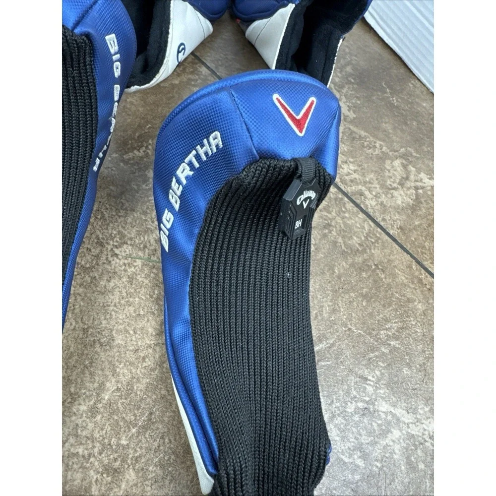 Callaway Big Bertha Reva Driver, 3 &5 Hybrid Head Covers 2 Hybrid Head